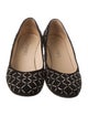 Chanel Interlocking CC Logo Suede Pumps