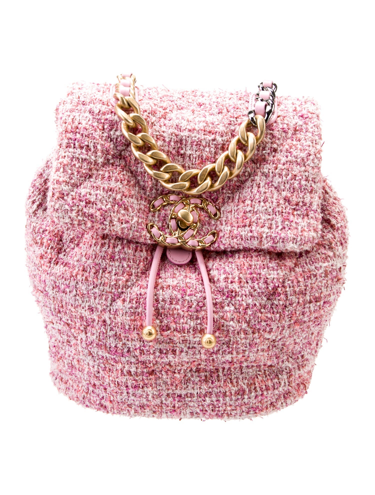 Chanel Tweed 19 Backpack