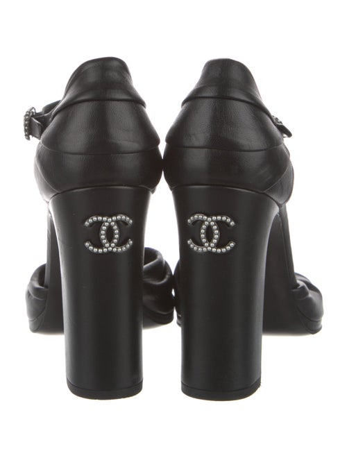 Chanel 2023-2024 Interlocking CC Logo Sandals