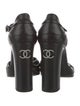 Chanel 2023-2024 Interlocking CC Logo Sandals