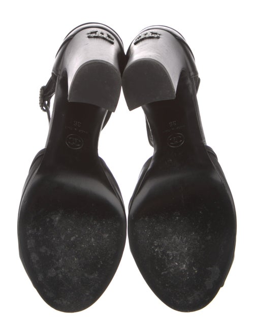 Chanel 2023-2024 Interlocking CC Logo Sandals