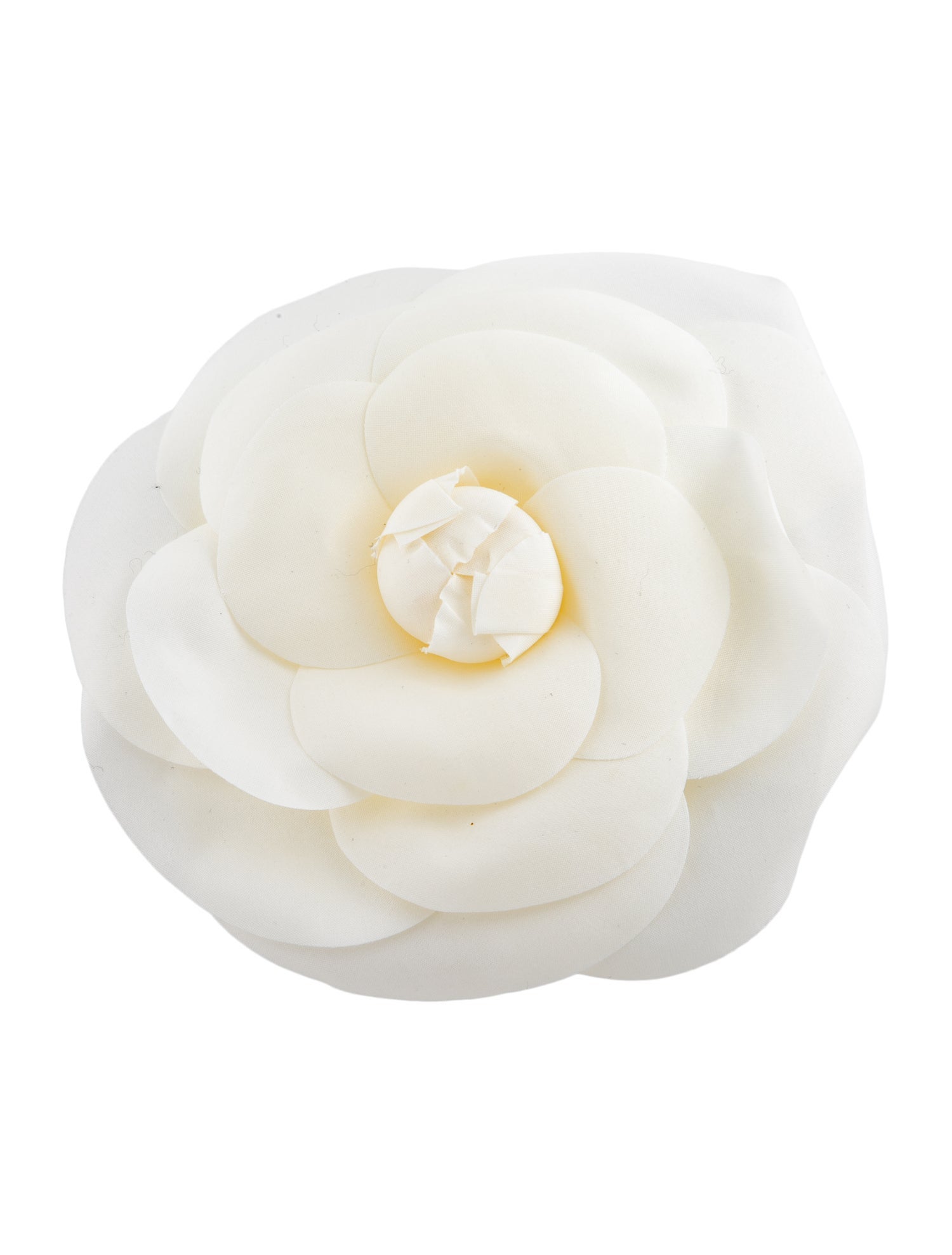 Chanel Vintage Large Camellia Brooch