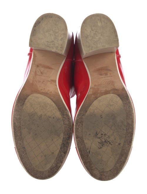 Chanel Interlocking CC Logo Patent Leather Sock Boots