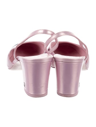 Chanel 2024 Interlocking CC Logo Slingback Pumps