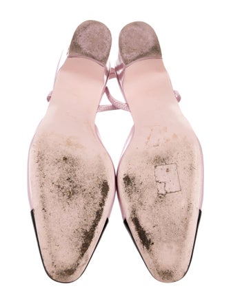 Chanel 2024 Interlocking CC Logo Slingback Pumps