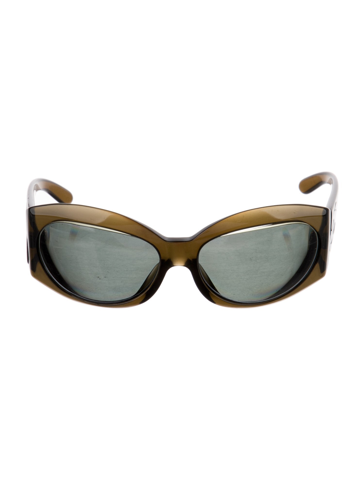 Chanel Interlocking CC Logo Oversize Sunglasses