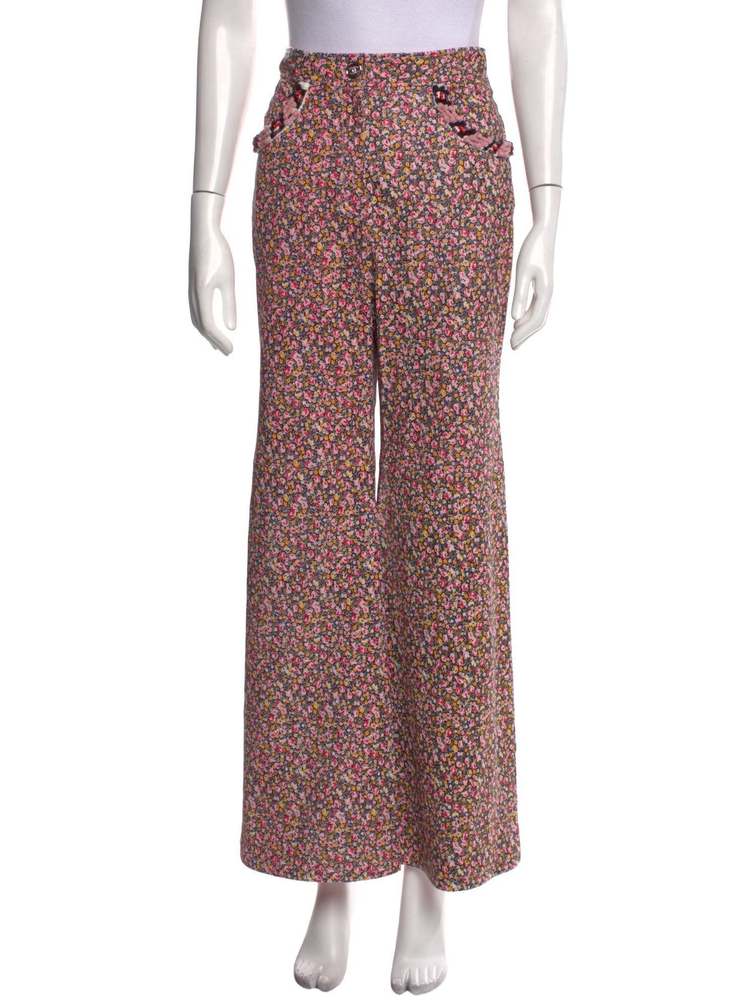 Chanel 2023 Wide Leg Pants