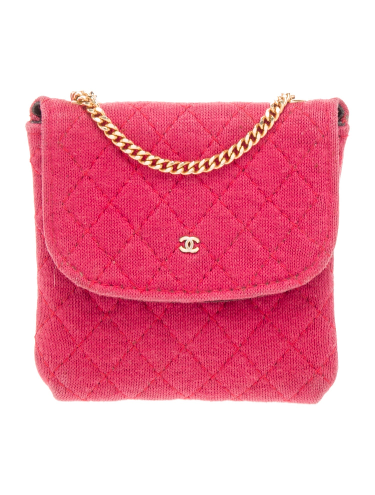 Chanel Micro Jersey Flap Bag