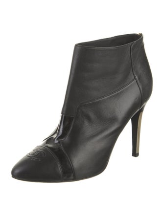 Chanel 2013 Interlocking CC Logo Boots