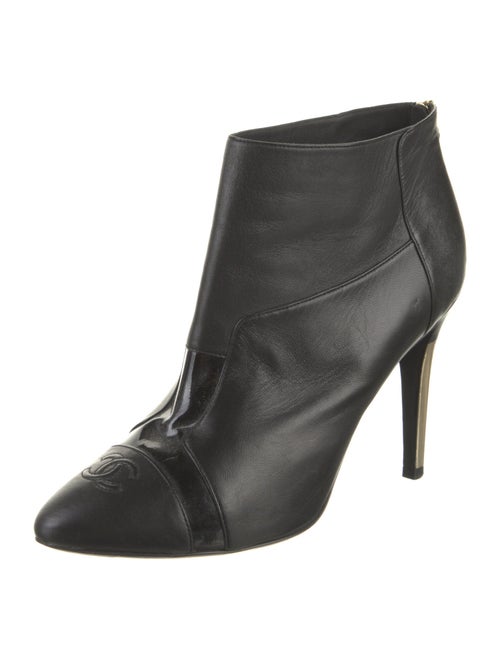 Chanel 2013 Interlocking CC Logo Boots