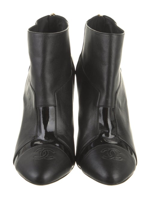 Chanel 2013 Interlocking CC Logo Boots
