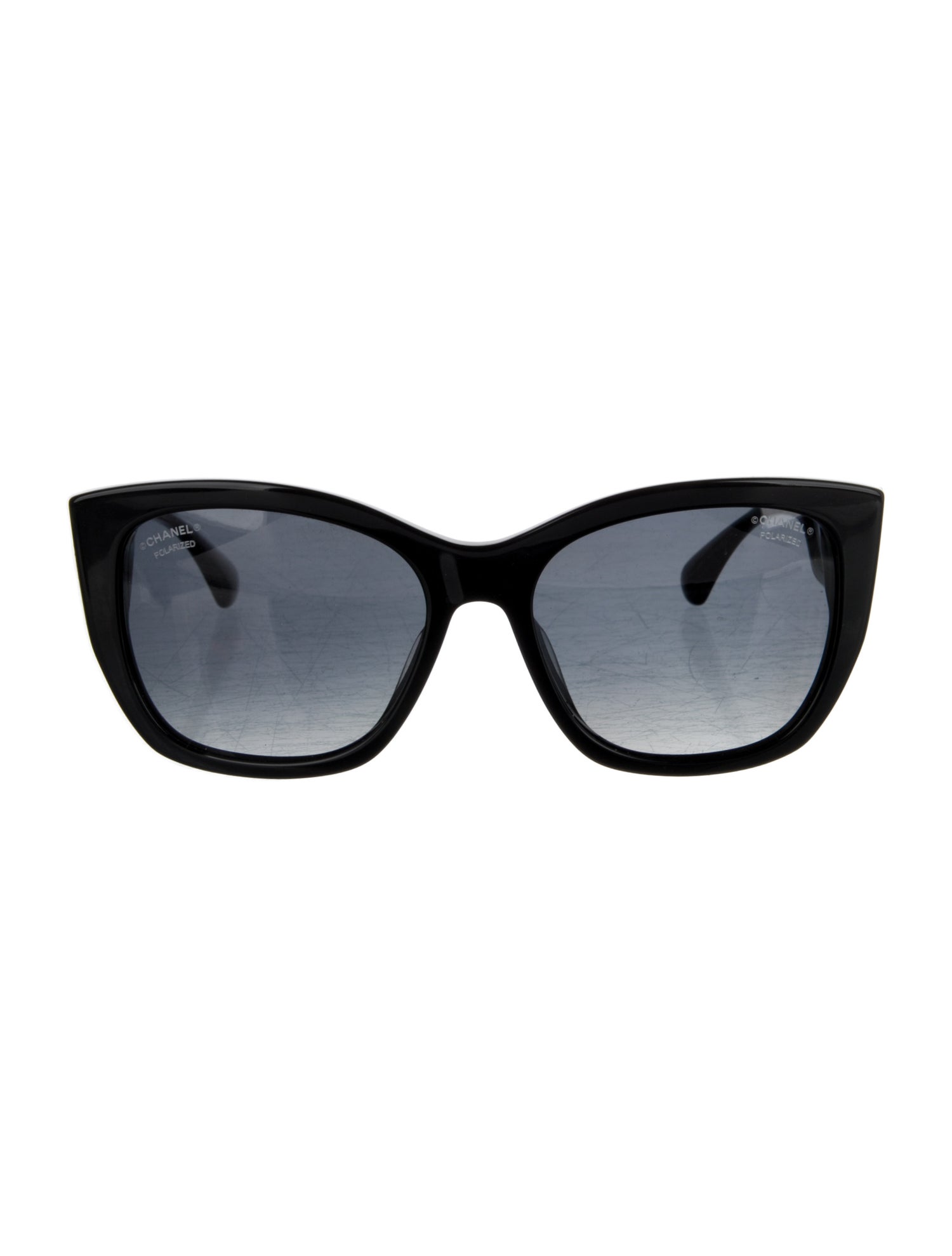 Chanel Interlocking CC Logo Cat-Eye Sunglasses