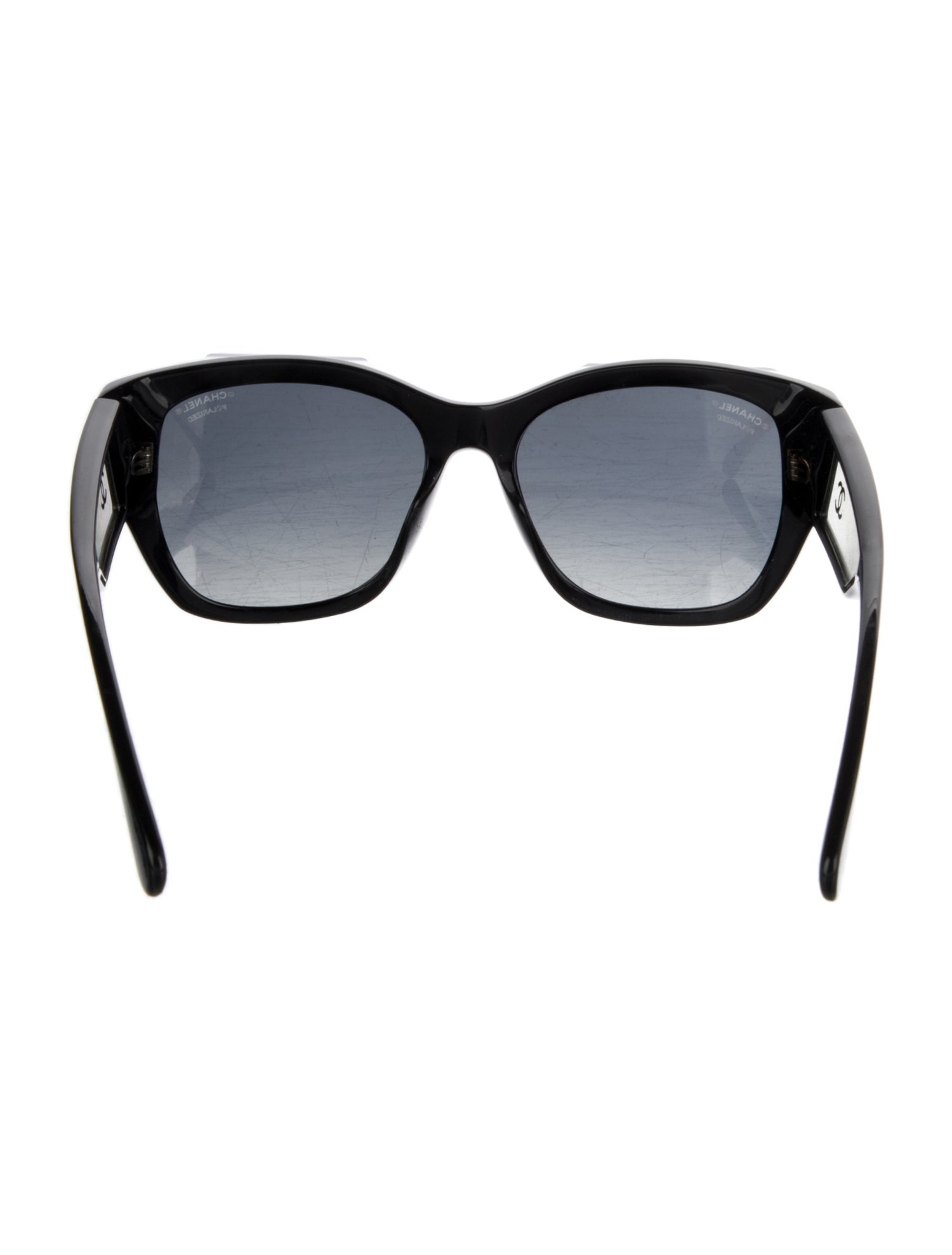 Chanel Interlocking CC Logo Cat-Eye Sunglasses