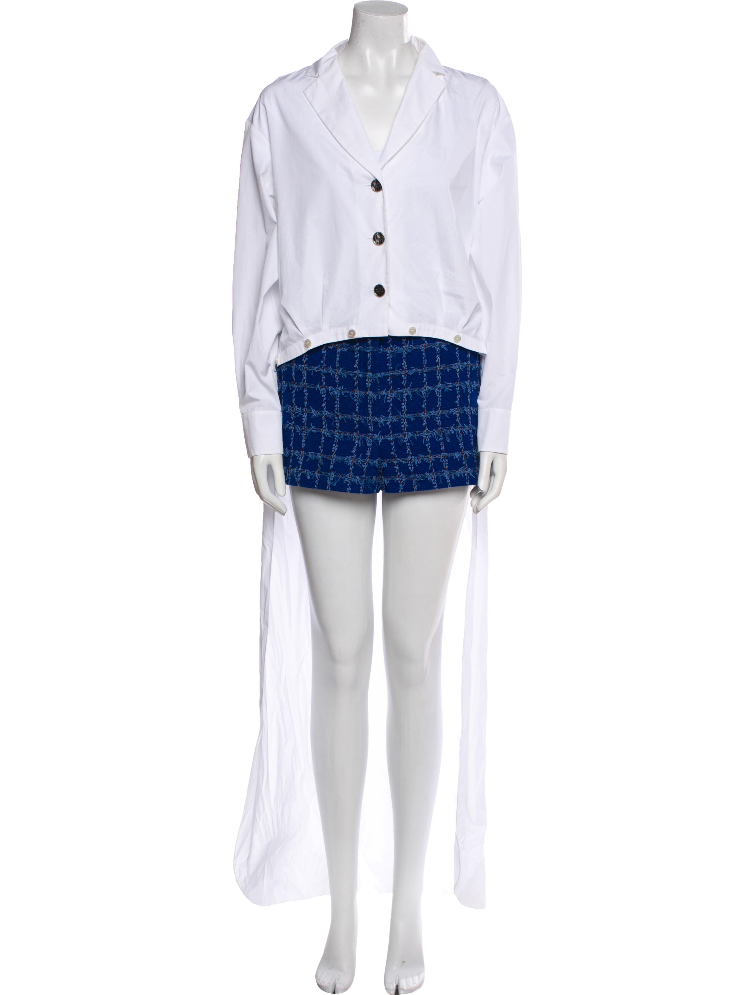 Chanel 2023 Tweed Pattern Romper