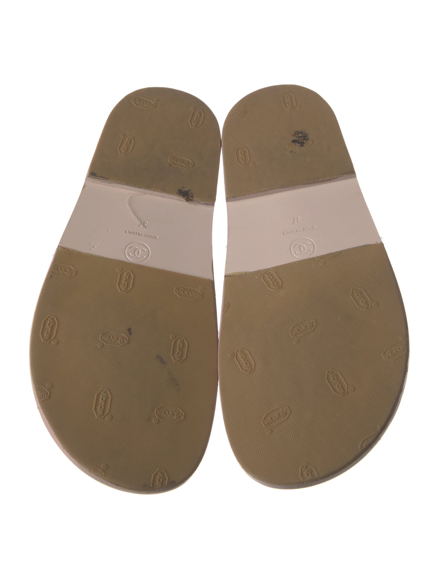 Chanel 2025 Interlocking CC Logo Slides