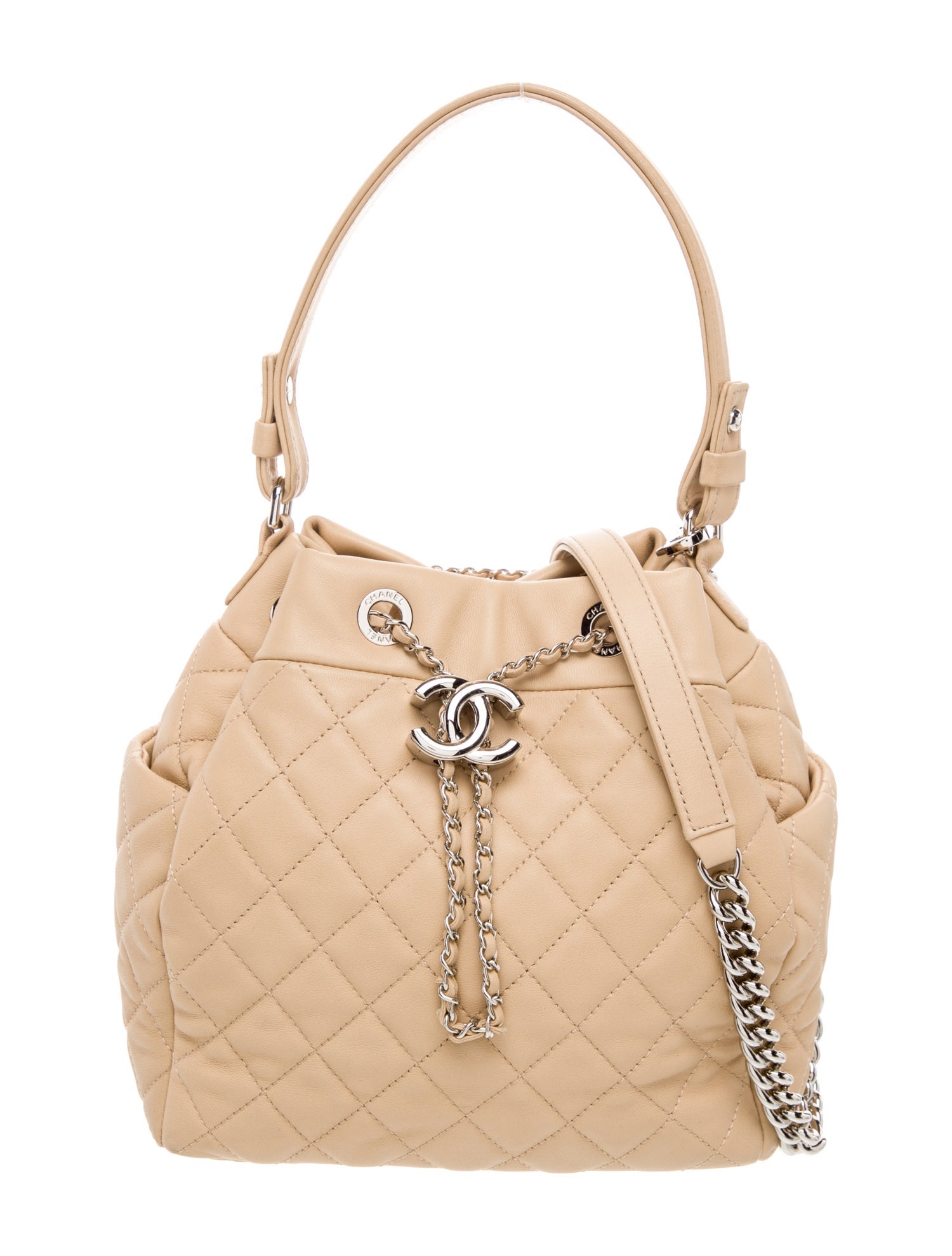 Chanel Chain Bucket Bag