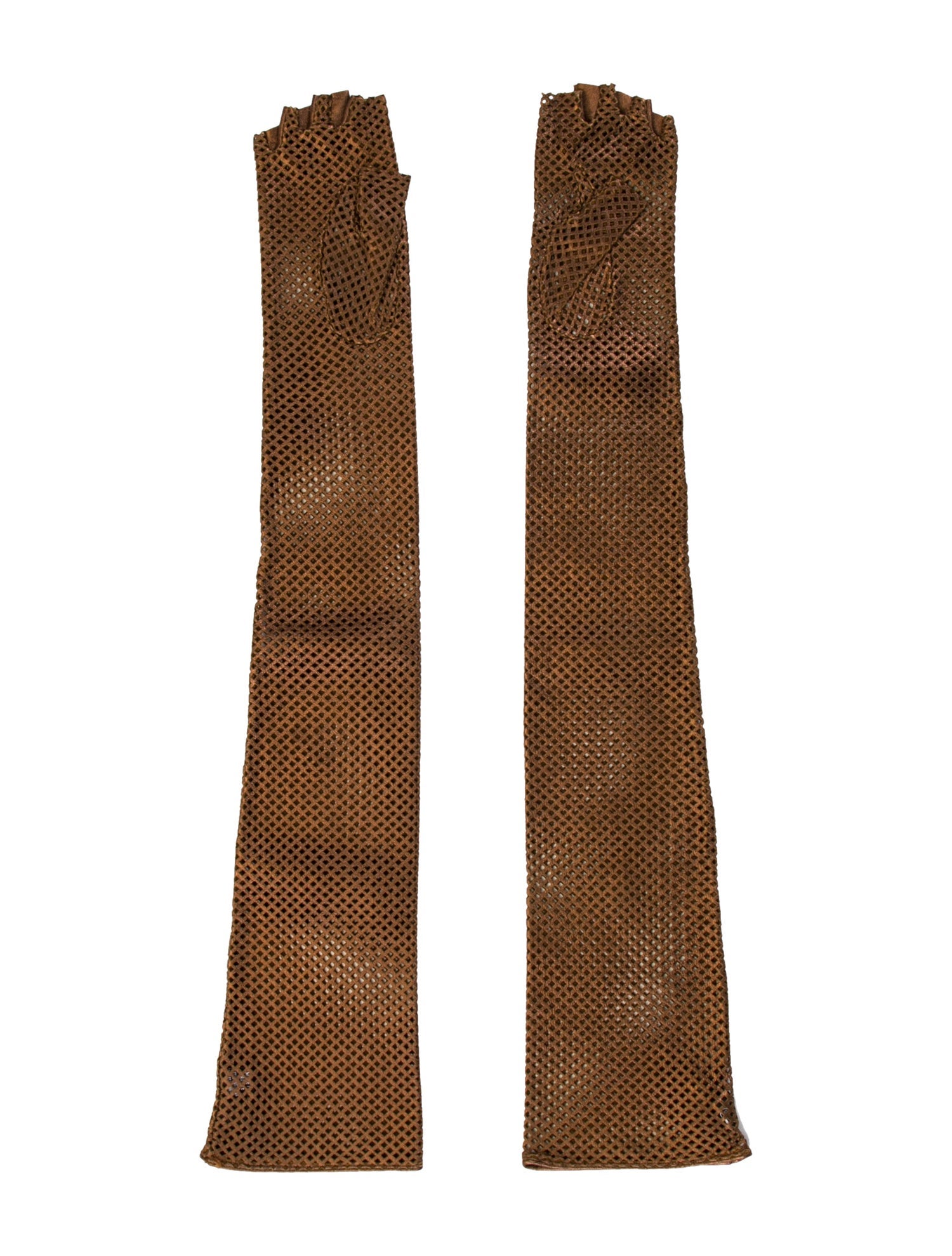 Chanel Lambskin Fingerless Gloves