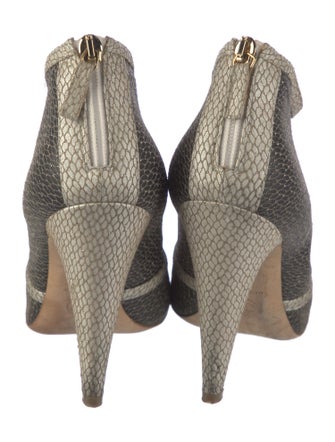 Chanel 2012 Interlocking CC Logo Boots