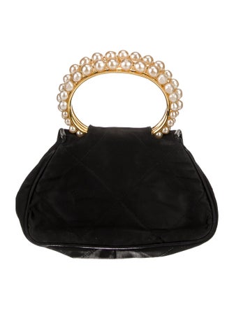 Chanel Satin Handle Evening Bag