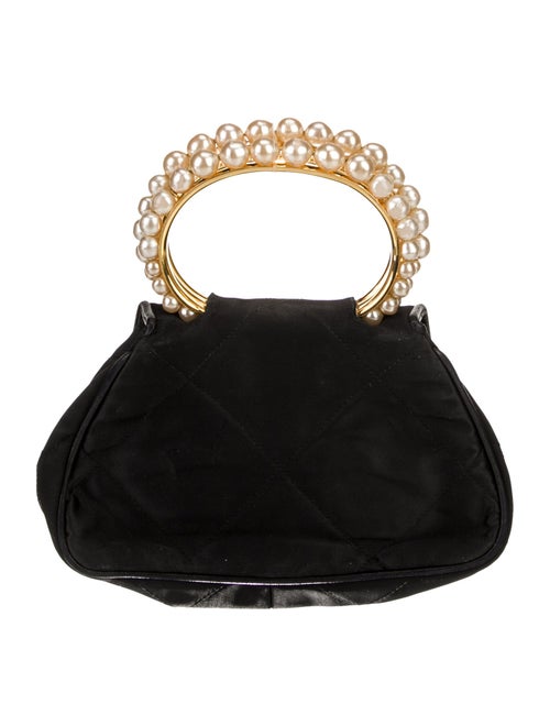 Chanel Satin Handle Evening Bag