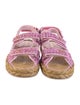 Chanel 2022 Interlocking CC Logo Espadrilles