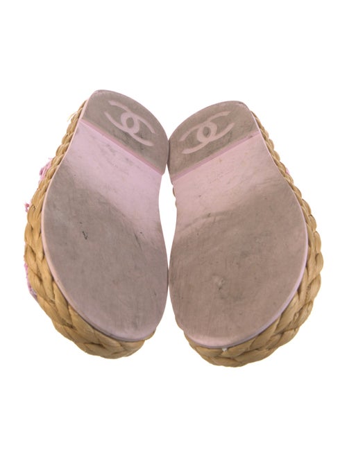 Chanel 2022 Interlocking CC Logo Espadrilles