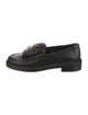 Chanel Interlocking CC Logo Lambskin Loafers