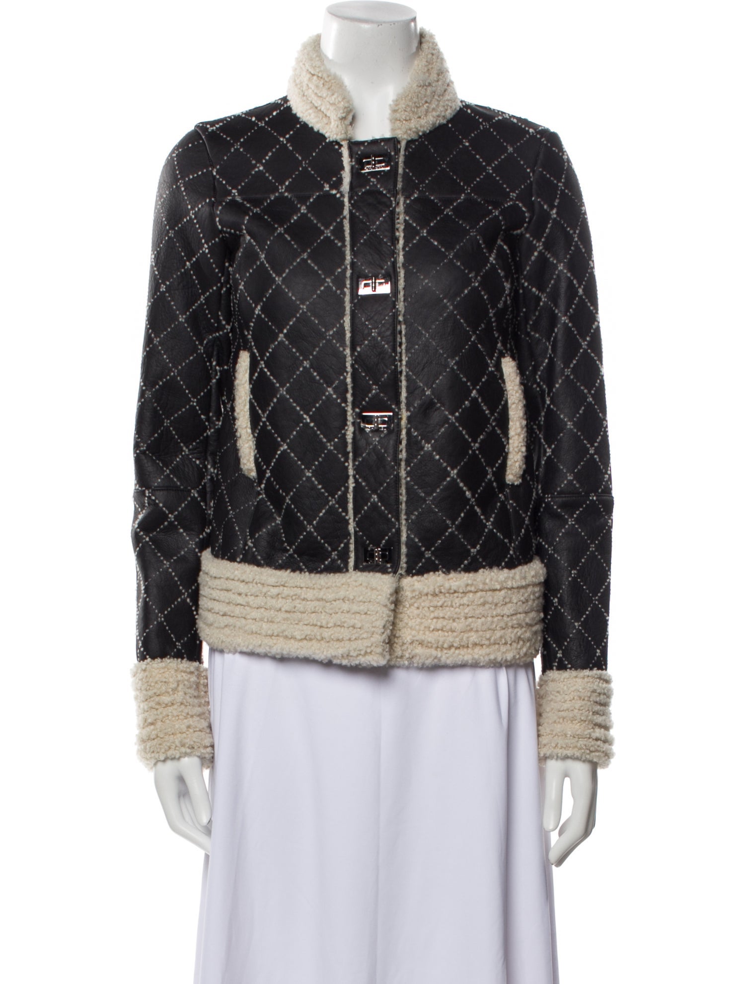 Chanel Vintage 2010 Fur Jacket