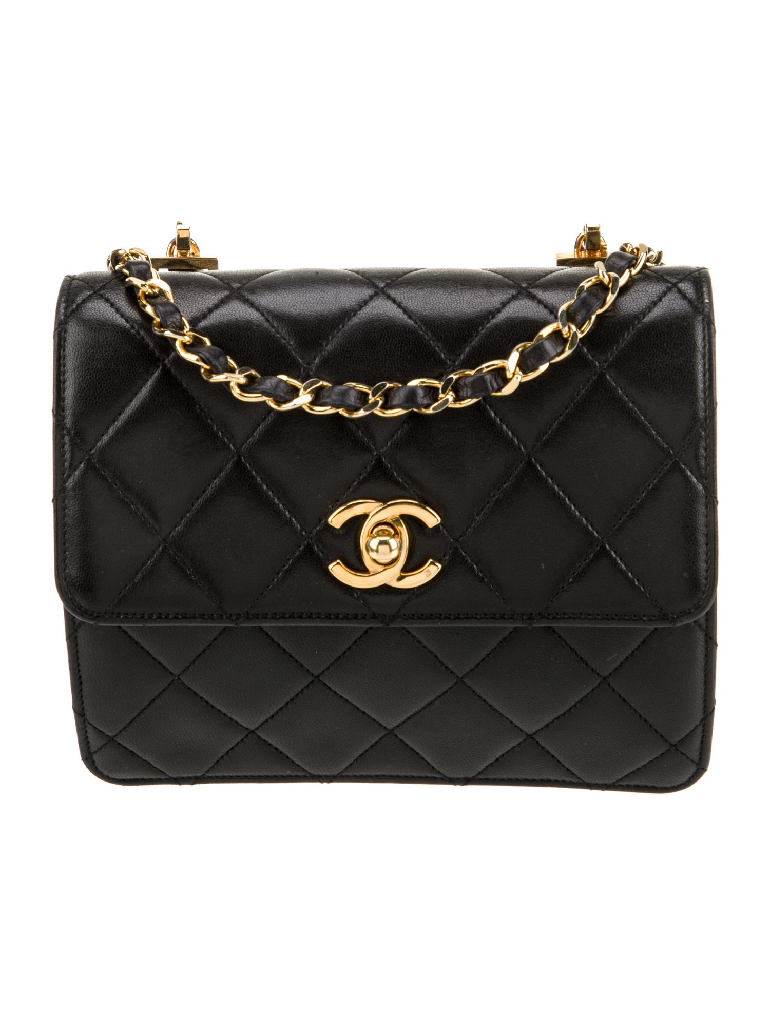 Chanel Quilted CC Flap Bag