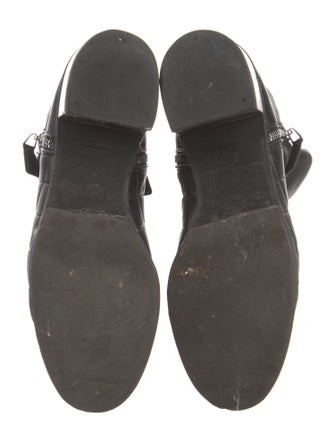 Chanel 2013 Interlocking CC Logo Combat Boots