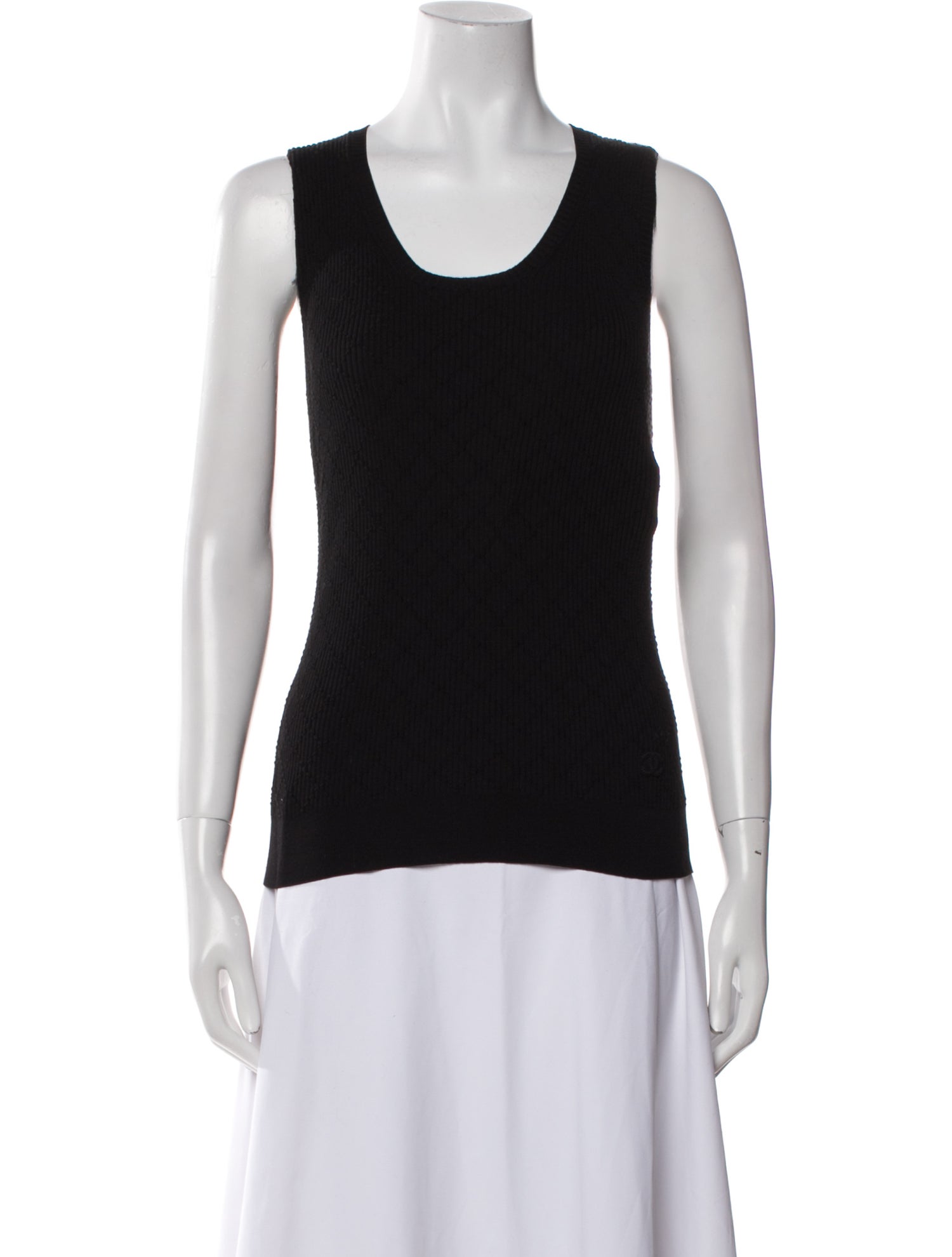 Chanel 2013 Scoop Neck Top