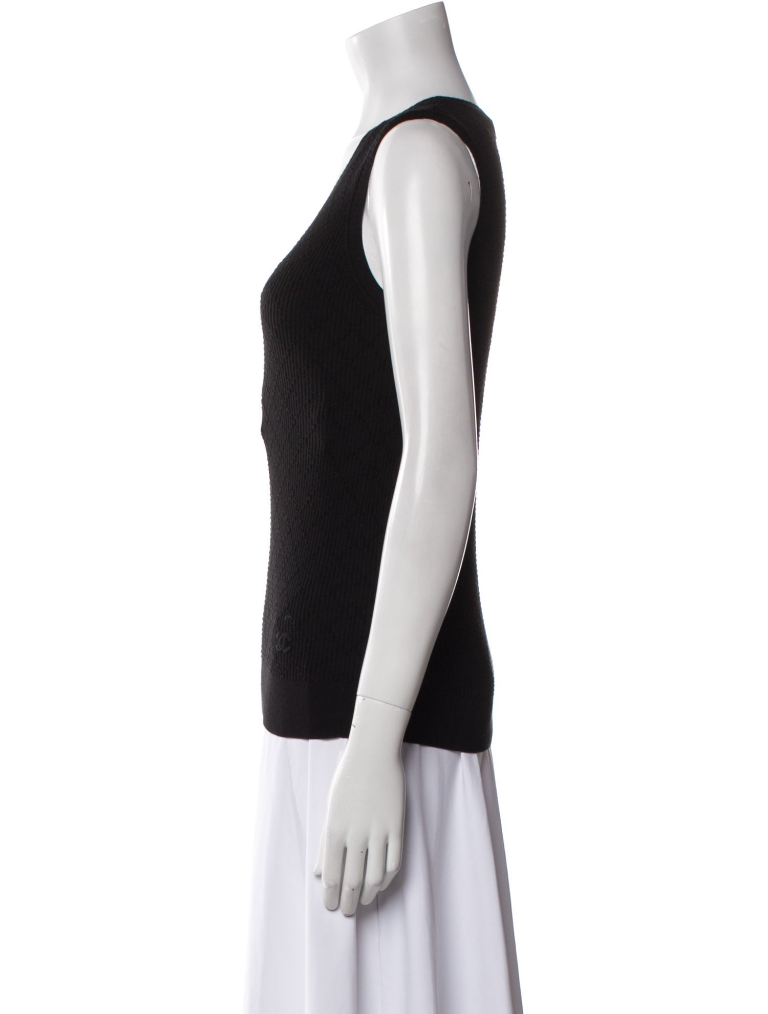 Chanel 2013 Scoop Neck Top