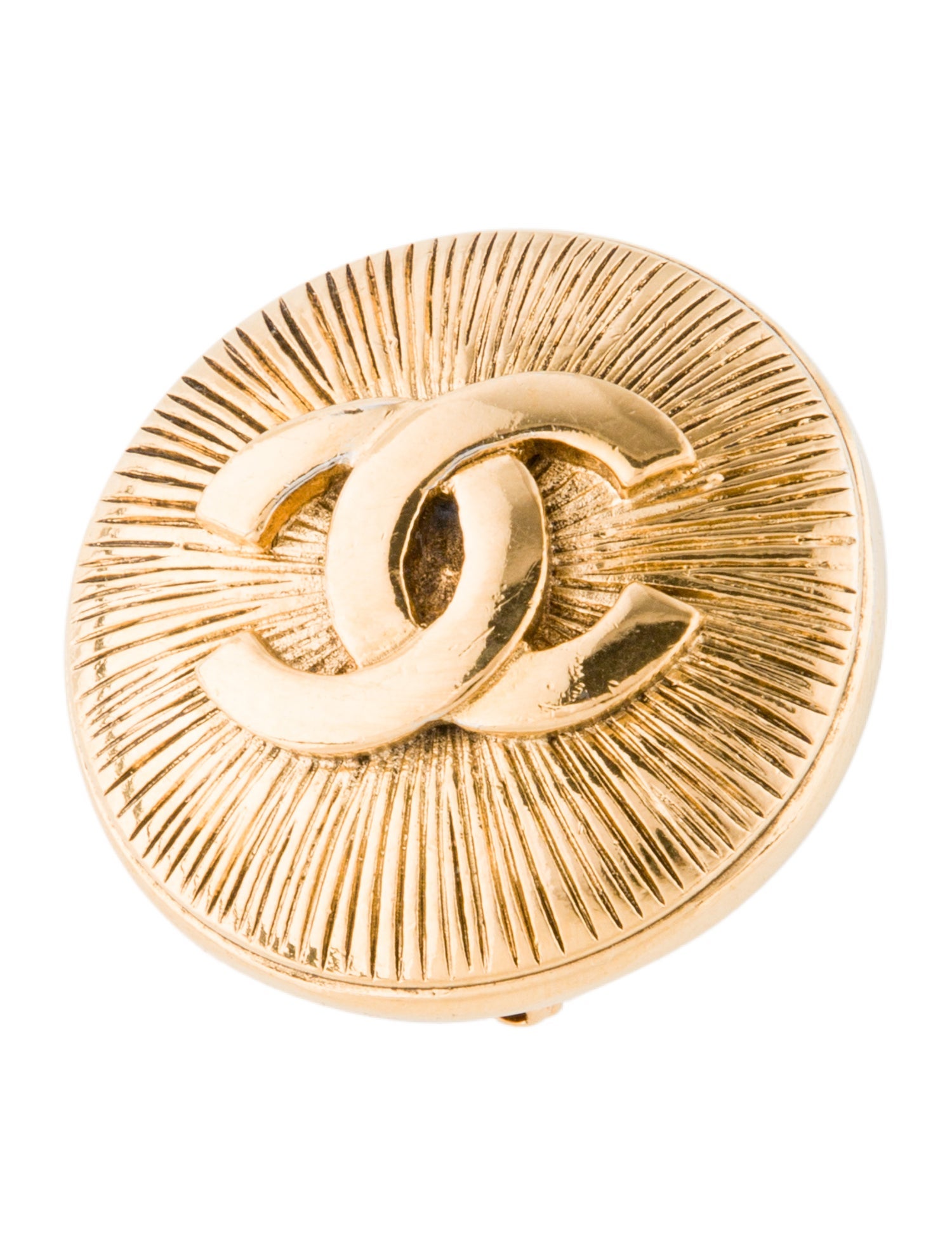 Chanel Vintage CC Brooch