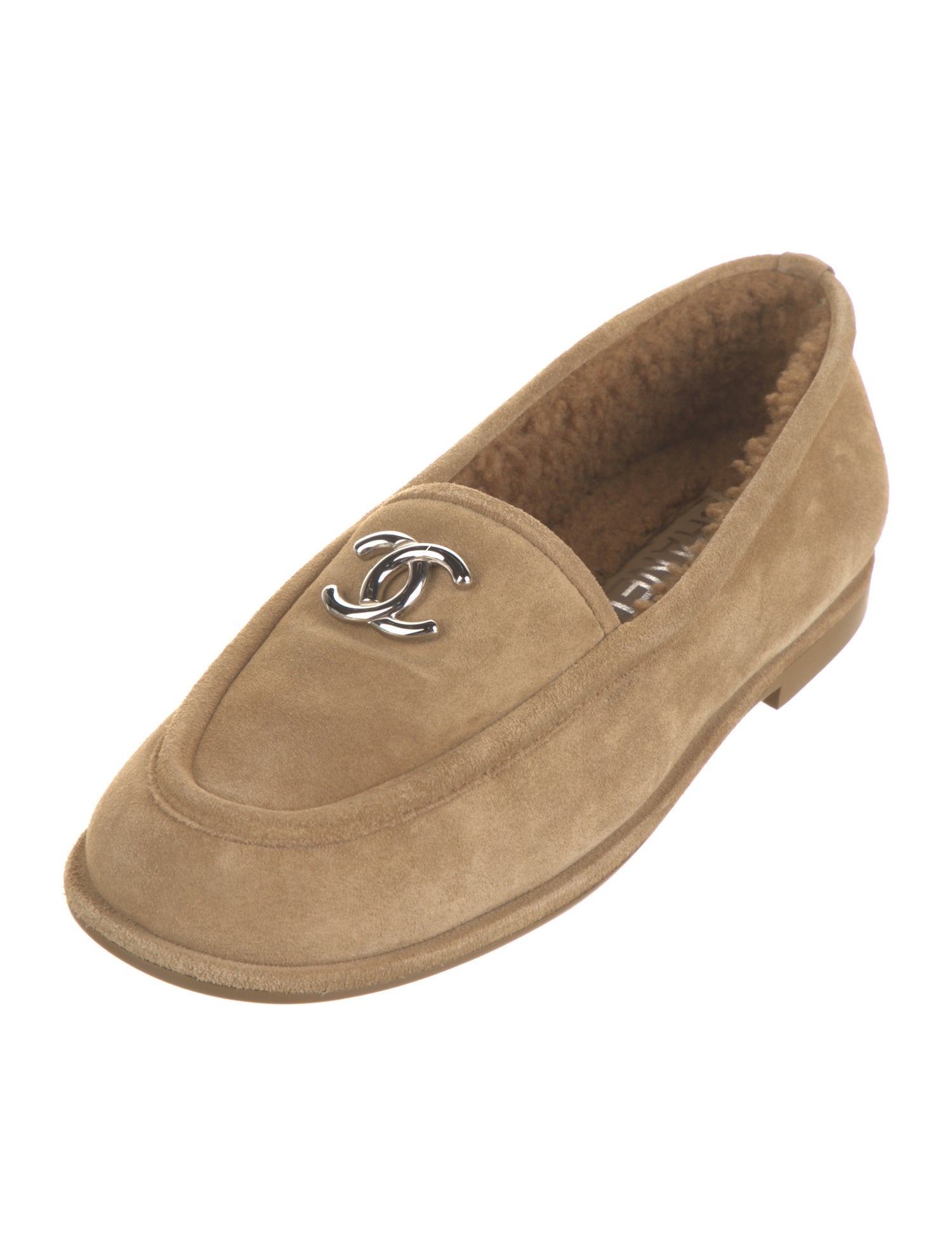 Chanel 2024 Interlocking CC Logo Loafers w/ Tags