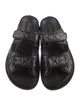 Chanel Interlocking CC Logo Calfskin Slides