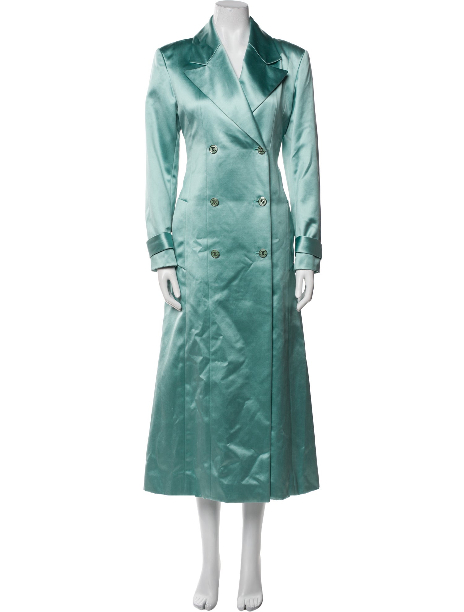 Chanel 2023 Printed Trench Coat