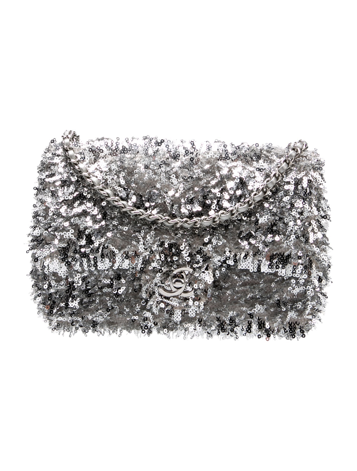 Chanel Sequin Mini Rectangular Flap Bag