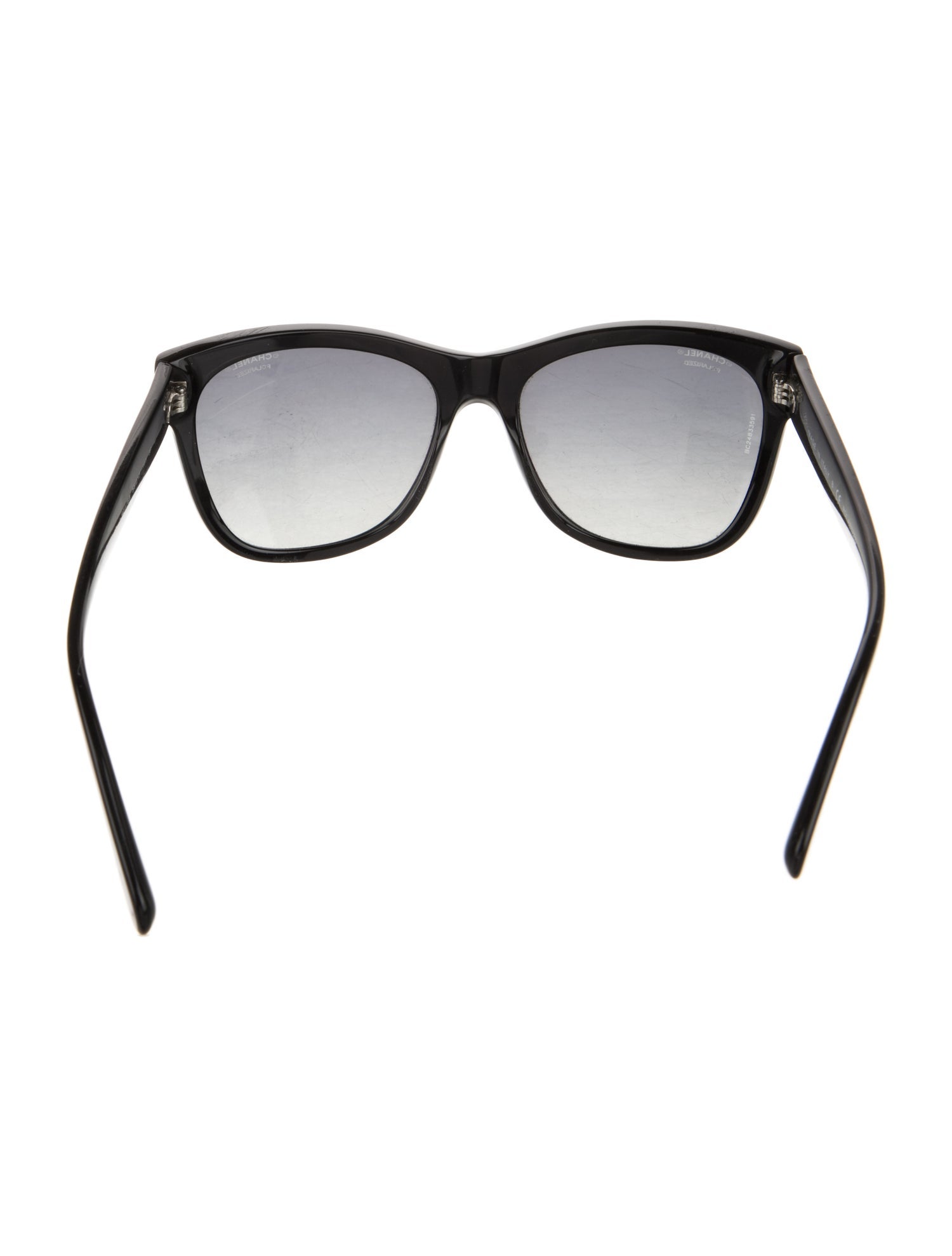 Chanel Interlocking CC Logo Wayfarer Sunglasses