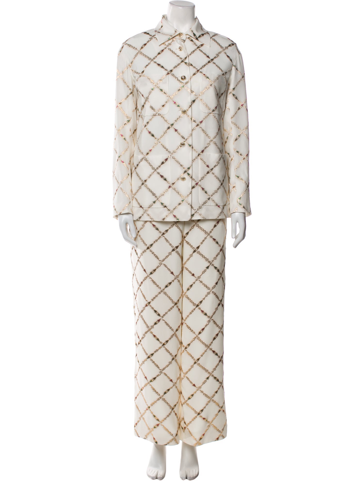 Chanel 2022 Silk Pantsuit