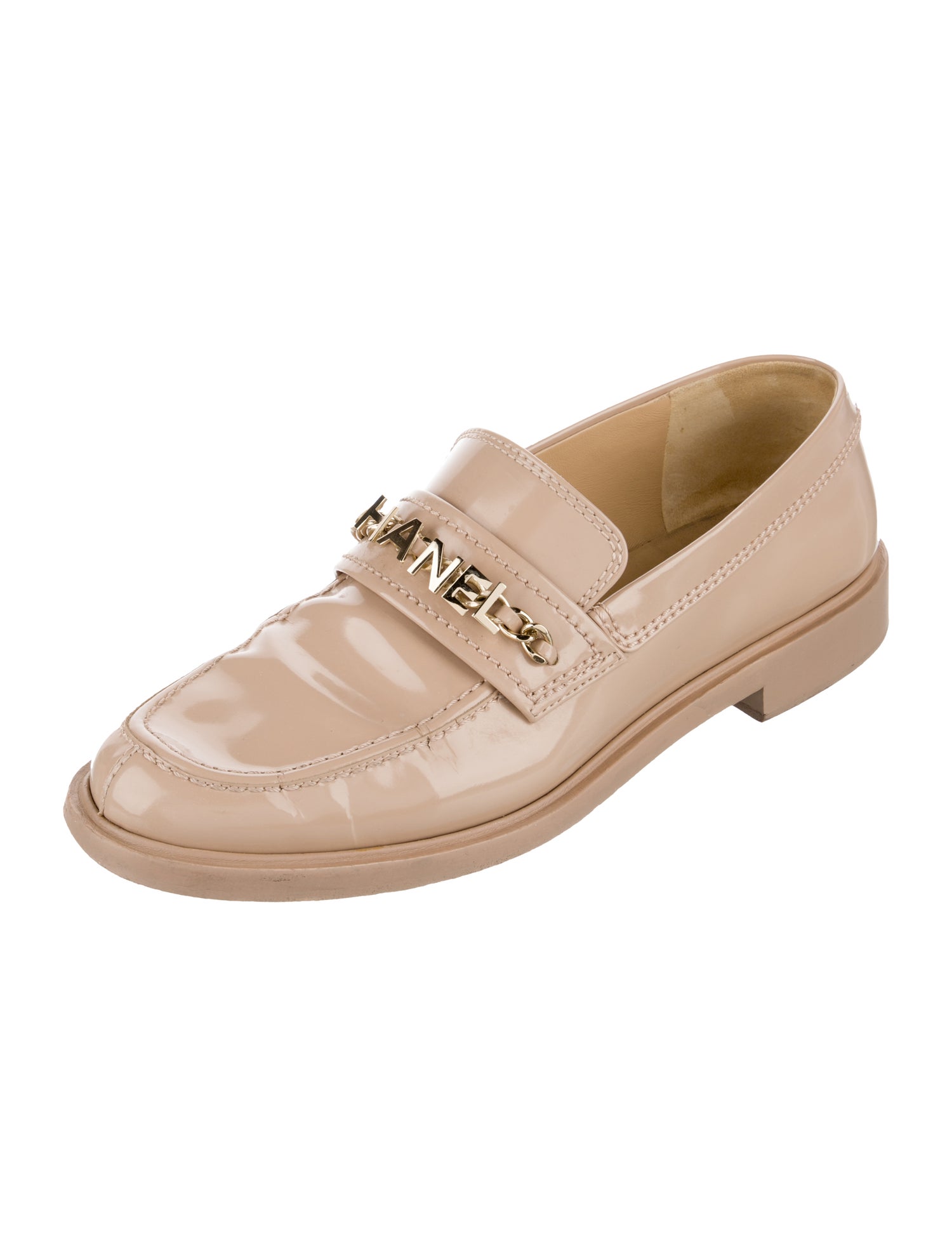 Chanel 2022 Interlocking CC Logo Loafers