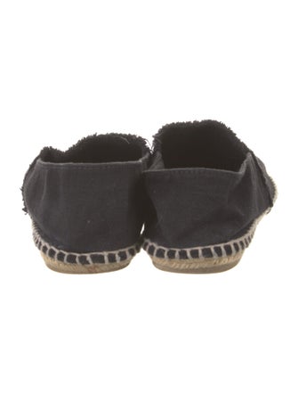 Chanel Interlocking CC Logo Canvas Espadrilles