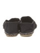 Chanel Interlocking CC Logo Canvas Espadrilles