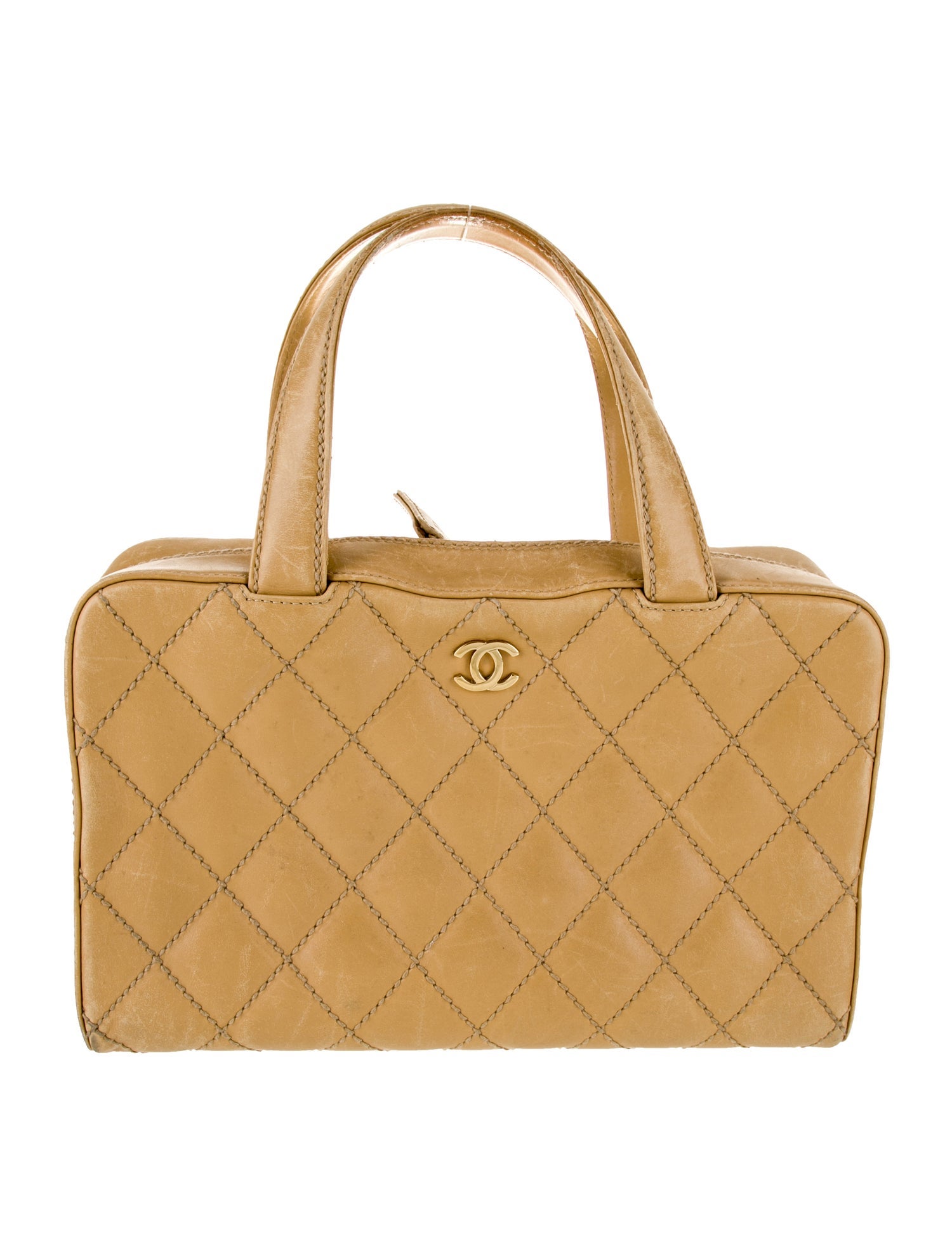 Chanel Surpique CC Bowler Bag