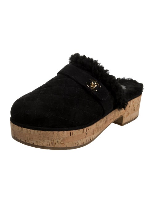 Chanel 2021 Interlocking CC Logo Mules