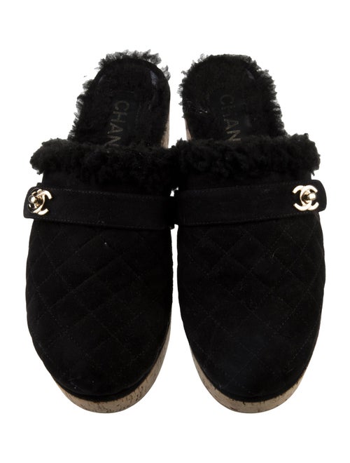 Chanel 2021 Interlocking CC Logo Mules
