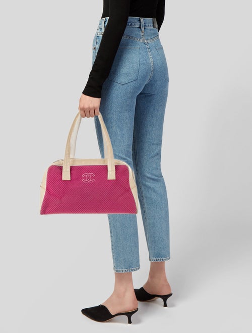 Chanel Quilted CC Bowling Bag