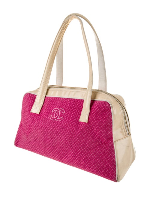 Chanel Quilted CC Bowling Bag