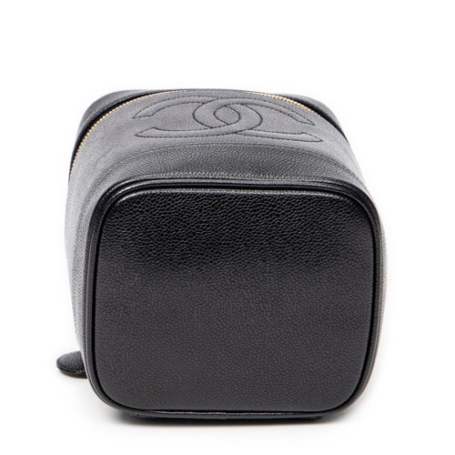 Chanel Interlocking CC CC Tall Vanity Case