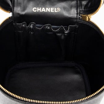 Chanel Interlocking CC CC Tall Vanity Case