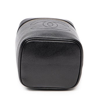 Chanel Interlocking CC CC Tall Vanity Case